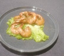 Креветка жареная