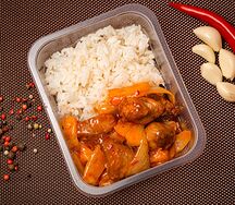 Свинина с рисом по-тайски