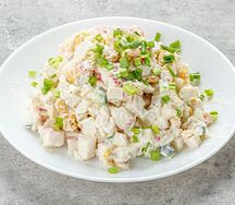 Салат с крабовыми палочками