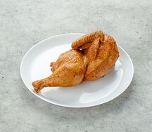 Половина тушки птицы копченая