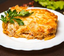 Лазанья с мясом