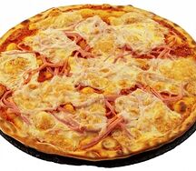 Пицца с ветчиной