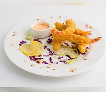 Креветки темпура