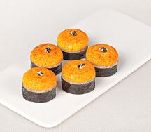 Румяный запеченный ролл