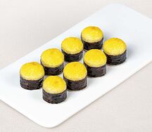 Лососик Hot с терияки запеченный мини ролл