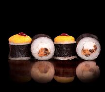 Ролл печенные мидии