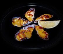 Мидии запеченные