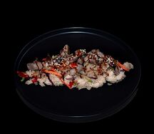 Жаренный рис с говядиной