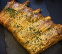 Ребра медово-горчичные