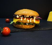 Бургер с фалафелем