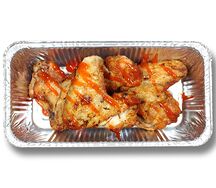 Крылья с соусом чили