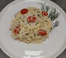 Паста со свининой