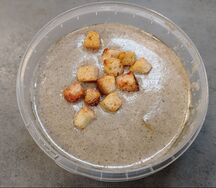 Суп-пюре грибной