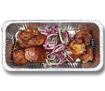 Свиная шея с луком