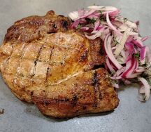 Стейк из свиной шеи