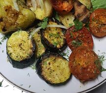 Ассорти овощей на углях