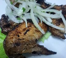 Шашлык из куриных крыльев