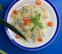 Паста с грибами