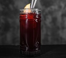 Лимонад Черника с малиной и мятой