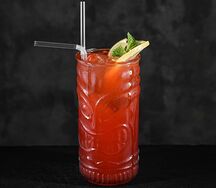 Лимонад Клубничный пунш