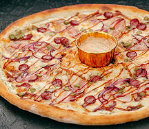 Космо-пицца BBQ