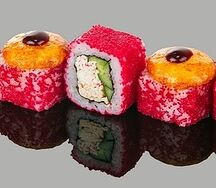 Ролл Калифорния спайси запеченный