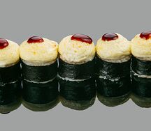 Ролл Запеченный с копченной курочкой