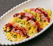 Скрэмбл с беконом