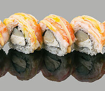 Ролл Окинава с гребешком