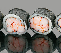 Сашими-ролл с креветкой