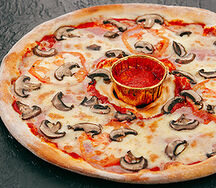 Космо-пицца Ветчина-грибы