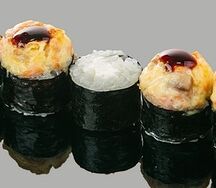 Ролл Запеченный с лососем