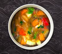 Минестроне с овощами