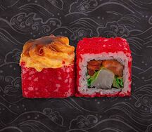 Запечённый Окунь с Лососем