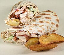 Куриная шаурма по-гречески
