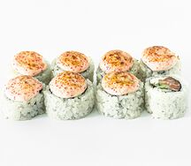 Дагон с копченым лососем