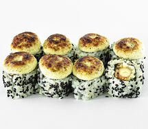 С креветкой темпура и чукой