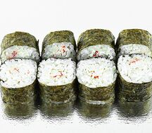 Маки со снежным крабом