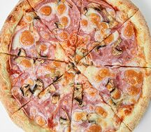 Пицца Ветчина и грибы