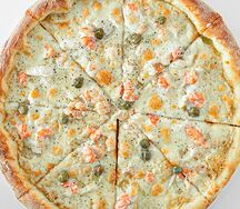 Пицца с морепродуктами