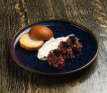 Тартар из подкопченой вырезки