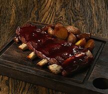 Ребра свиные в соусе терияки