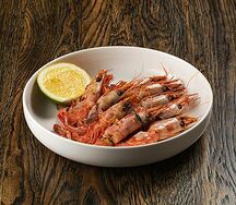 Креветки северные жаренные