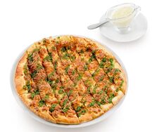 Хлебные палочки с сулугуни и чесноком