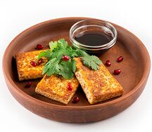 Жаренный адыгейский сыр