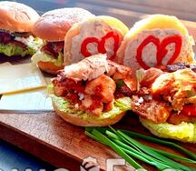 Чизбургер с двойным мясом