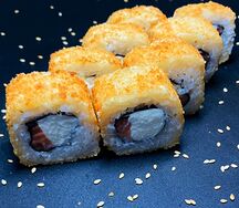 Сяке темпура