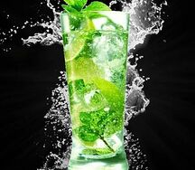 Морс Мохито собственного приготовления