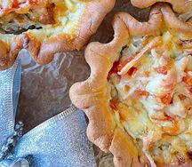 Корзиночка с мясом по-французски