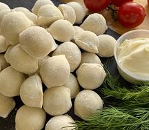 Пельмени с курицей 